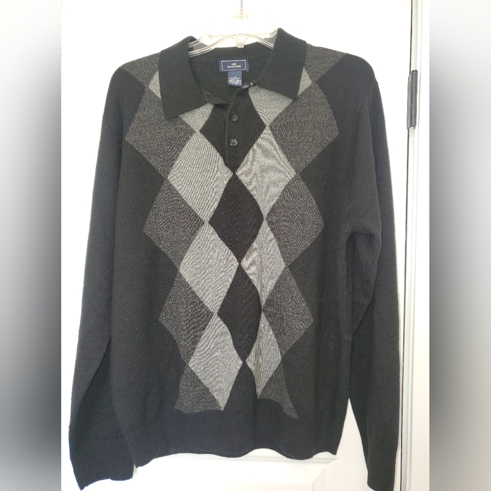 Dockers men's argyle sweater